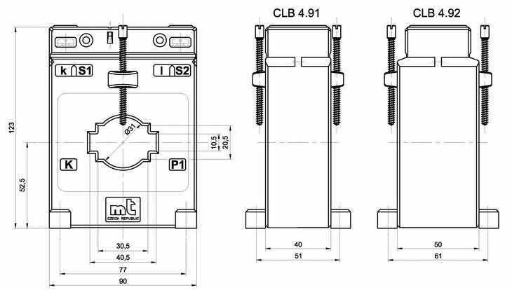 CLB 4.92 10VA 0,5S ověřený